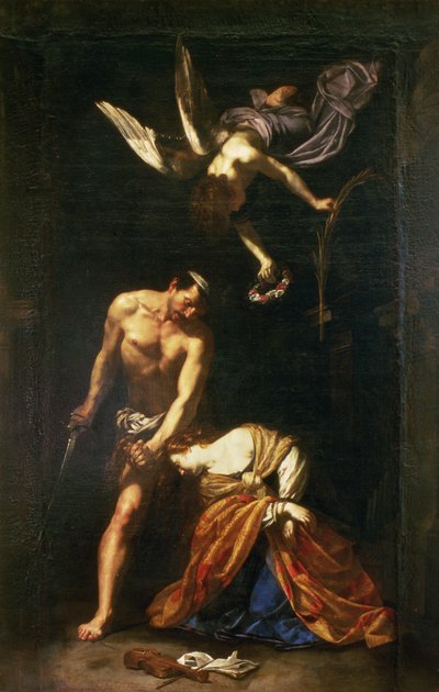 The Martyrdom of St. Cecilia by Orazio Riminaldi